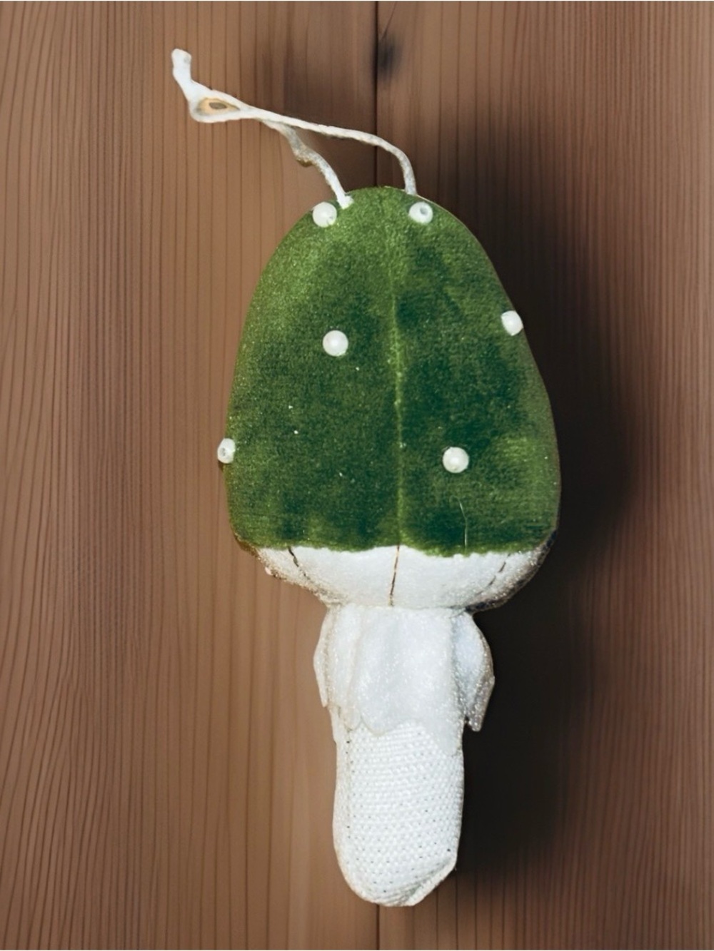 2023 Wondershop Target Christmas Tree fabric Mushroom Ornament